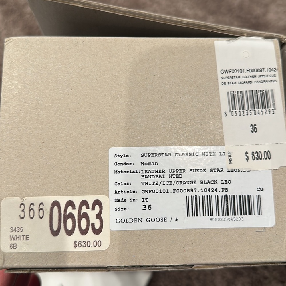 Golden Goose Superstar Leopard Low Top Sneakers - Picture 13 of 14